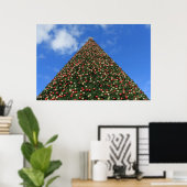 世界最大のクリスマスツリー！ ポスター (ホームオフィス)