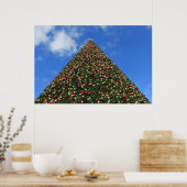 世界最大のクリスマスツリー！ ポスター (キッチン)