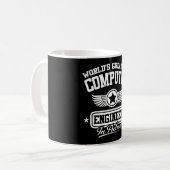 世界最大のコンピューターエンジニア コーヒーマグカップ (正面左)