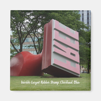 世界最大のゴムスタンプ冷凍機磁石 マグネット