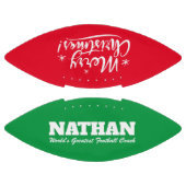 世界最大のサッカーコーチクリスマスプレゼント アメリカンフットボール (パネル)