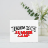世界最大のサマーキャンプ ポストカード (スタンド正面)