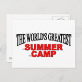 世界最大のサマーキャンプ ポストカード (正面/裏面)