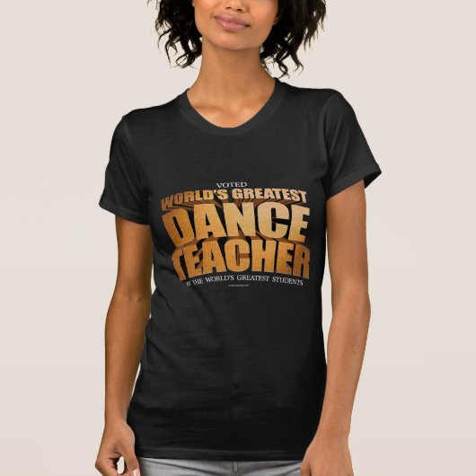 世界最大のダンス先生 Tシャツ (正面)
