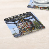 世界最大のチェコ産の卵 ペーパーコースター (アングル)