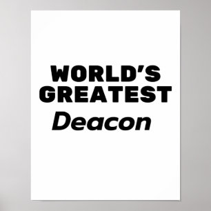 世界最大のディーコン ポスター