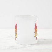 世界最大のパパBBQキング フロストグラスマグカップ (中央)