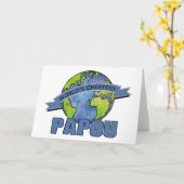 世界最大のパプー カード (黄色い花)