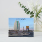 世界最大のピスタチオ ポストカード (スタンド正面)