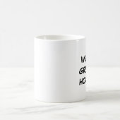 「世界最大のホームボーイ」マグ コーヒーマグカップ (中央)