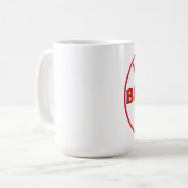 世界最大のママ15 OZマグカップ コーヒーマグカップ (正面左)