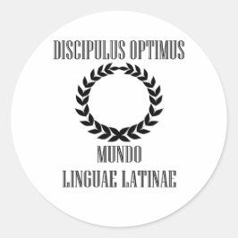世界最大のラテン学生(男性) ラウンドシール