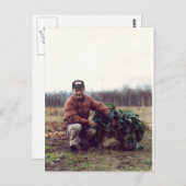 世界最大のルタバガ！ ポストカード (正面/裏面)