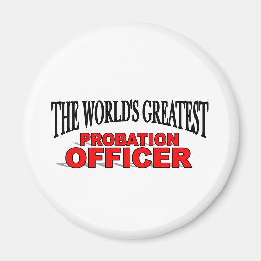 世界最大の保護観察官 マグネット (正面)