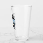 世界最大の叔父の写真カスタム名テンプレート タンブラーグラス (左)