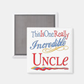 世界最大の叔父 マグネット (正面/裏面)