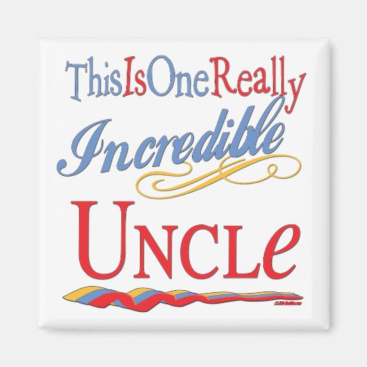 世界最大の叔父 マグネット (正面)