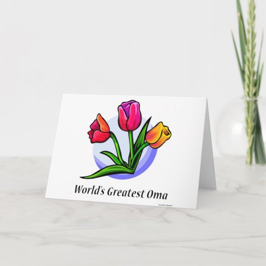 世界最大の大腫 カード (正面)