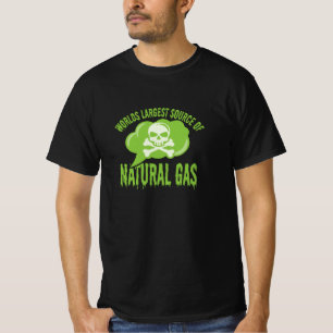 世界最大の天然ガス源 Tシャツ