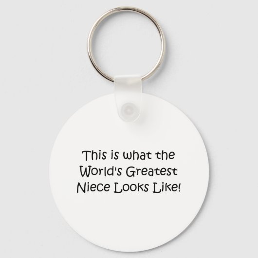 世界最大の姪 キーホルダー (正面)