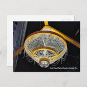 世界最大の屋外シャンデリアはがき インビテーションポストカード (正面/裏面)