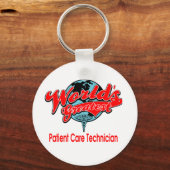 世界最大の患者気に技術 キーホルダー (正面)