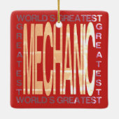 世界最大の整備士 セラミックオーナメント (裏面)