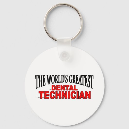 世界最大の歯科技工士 キーホルダー (正面)