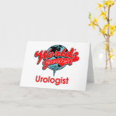 世界最大の泌尿器科医 カード (黄色い花)