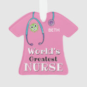 世界最大の看護ナース オーナメント (裏面)