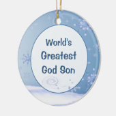 世界最大の神ソンクリスマスオーナメント セラミックオーナメント (左)