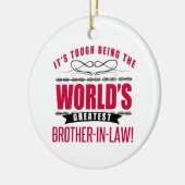 世界最大の義兄 セラミックオーナメント (左)