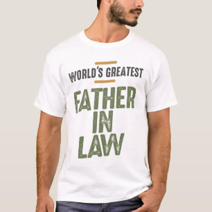 世界最大の義父 – パパと祖父 Tシャツ