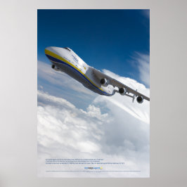 世界最大の航空機、アントノフAn-225 ムリーヤ ポスター