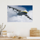 世界最大の航空機、アントノフAn-225 ムリーヤ ポスター (キッチン)