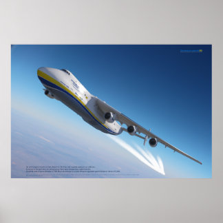 世界最大の航空機、アントノフAn-225 ムリーヤ ポスター