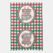 世界最大の誕生日パーティーマーキー キッチンタオル (縦)