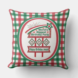 世界最大の誕生日パーティーマーキー クッション