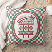 世界最大の誕生日パーティーマーキー クッション (ブランケット)