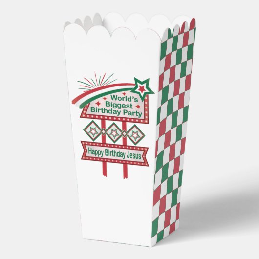 世界最大の誕生日パーティーマーキー フェイバーボックス (正面)