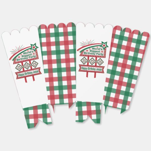 世界最大の誕生日パーティーマーキー フェイバーボックス (見開き)