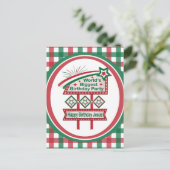 世界最大の誕生日パーティー看板 ポストカード (スタンド正面)