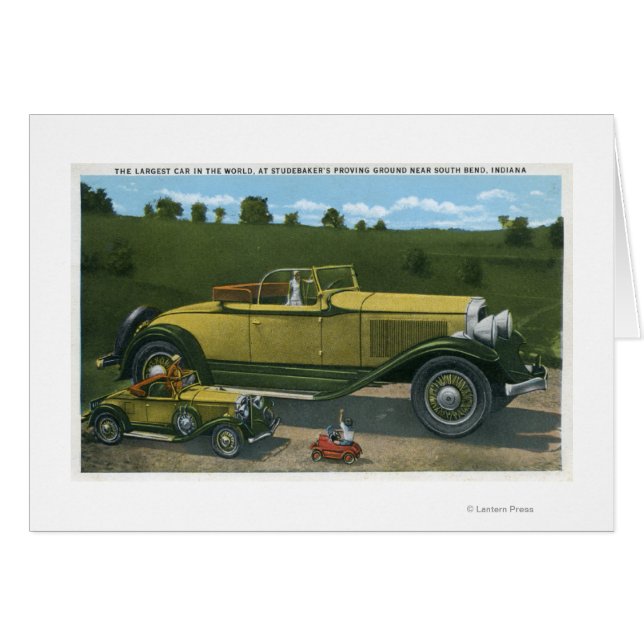 世界最大の車、スチューデビーカーの証明 (正面横)