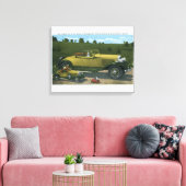 世界最大の車、スチューデビーカーの証明 キャンバスプリント (インサイチュ (リビング))
