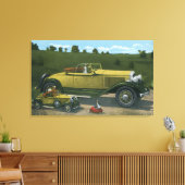 世界最大の車、スチューデビーカーの証明 キャンバスプリント (インサイチュ (リビング))