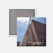 世界最大の野球こうもり冷凍機磁石 マグネット (正面/裏面)