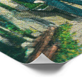 世界最大の金ゴールド・ナゲットの見解 ポスター (角)