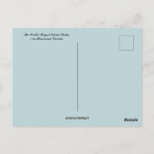 世界最大の銅像ニューブルンスウィックカナダ ポストカード (裏面)