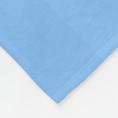 世界最大の飛行機(アントノフAn-225ミリヤ) フリースブランケット (角)