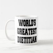 世界最大栄養士 コーヒーマグカップ (左)